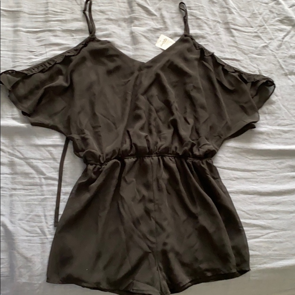 Black Charlotte Russe Romper